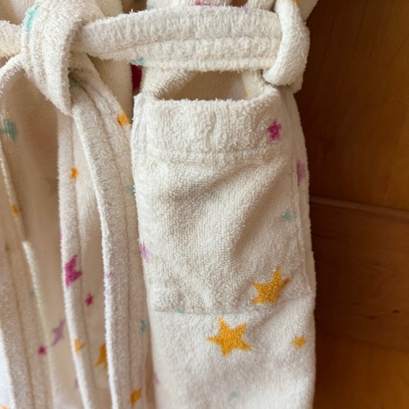 American Girl Bathrobe Terry Cloth Robe Girls Size Small - Picture 9 of 11